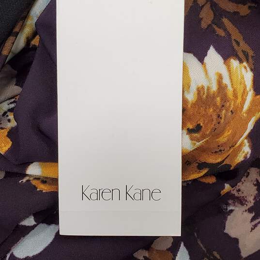 Karen Kane Women Multi Floral Dress Sz XS image number 2