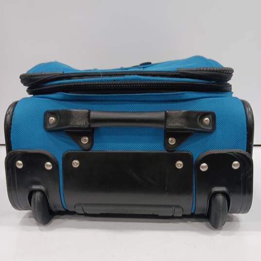 Delsey Blue Canvas Suitcase image number 6