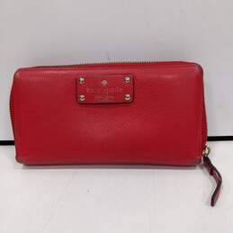 Kate Spade Red Leather Wallet
