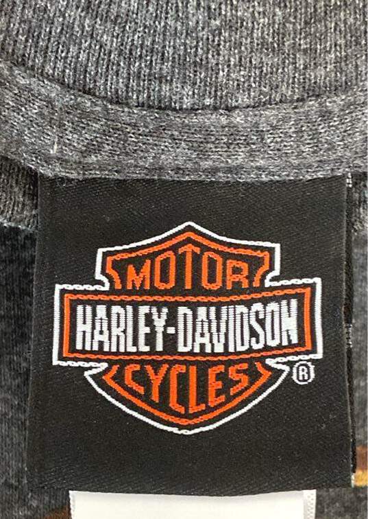 Harley Davidson Gray T-Shirt - Size 5XL image number 3