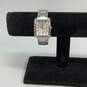 Designer Fossil ES-1234 Silver-Tone Rectangular Dial Analog Wristwatch image number 1