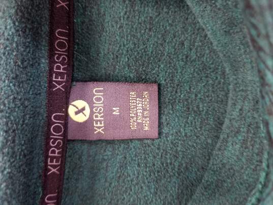 Xersion Men Green Fleece Athletic Sweater M image number 3