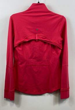 Lululemon Pink Zip-Up Workout Jacket - Size Medium alternative image