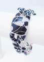 Belle Etoile 925 Cubic Zirconia & Black Enamel Swirls Chunky Curb Chain Statement Bracelet 69.3g image number 1