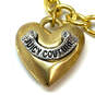 Designer Juicy Couture Gold-Tone Chain Toggle Clasp Multiple Charm Necklace image number 4