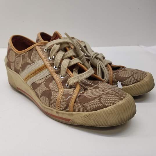 Buy the Wedge Sneaker Size 7 |