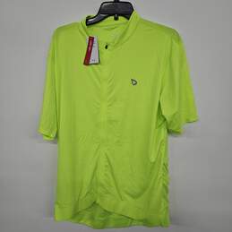 Baleaf Lime Green Men's Zip Up Shirt