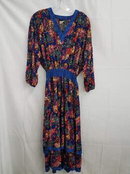 Diane Freis Multicolored Beaded Dress *No Size Listed*