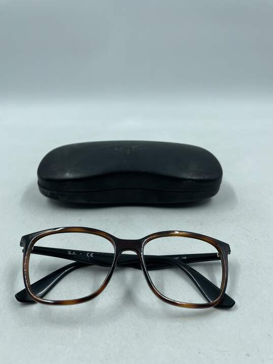 Ray-Ban Tortoise Square Eyeglasses Rx image number 1
