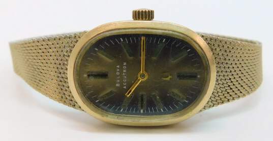 Bulova Accutron R842201 Gold Plated Ladies Watch 24.6g image number 4