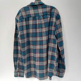 Men's Multicolor St. John's Bay Button Up Shirt Size XL alternative image