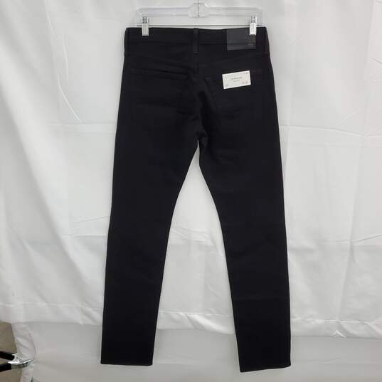 Adriano Goldschmied The Graduate Black Tailored Leg Jeans NWT Size 28x34 image number 2