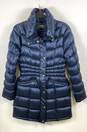 Michael Kors Women Blue Quilted Puffer Jacket M image number 1