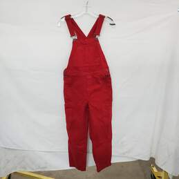 BDG Red Cotton Overalls WM Size XS
