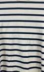 Jean Paul Gaultier Women's Navy Stripe Long Sleeve- S image number 6