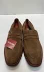 Stacy Adams Marlowe Algonquin Brown Moc Suede Toe Penny Loafers Men's Size 12 image number 2