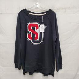 NWT League WM's Seattle University Women's Academy Black Sweatshirt Size XL