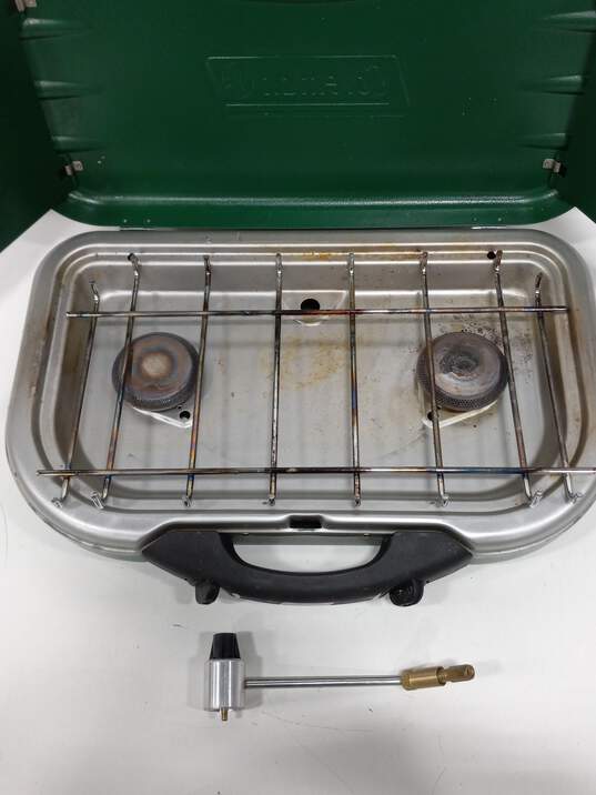 Green Coleman Camper Stove Top Grill image number 7