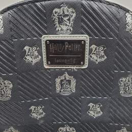 Harry Potter Loungefly Hogwarts House Crests Backpack alternative image