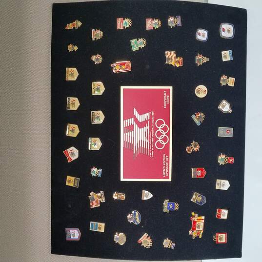 1984 Los Angeles Olympics Limited Edition Corporate Issue Sponsor Set image number 1