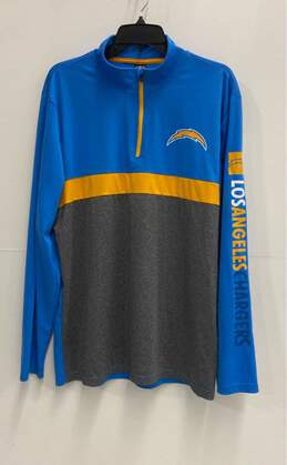 NFL Men's L.A. Chargers Blue Long Sleeve Sweatshirt Sz. XL