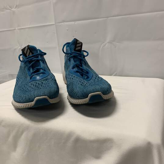 Men's Turquoise Alpha Bounce Adidas Running Shoes Size:10 image number 1
