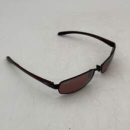 Pair Of 2 Maui And Ray Ban Mens Black Burgundy UV Protection Square Sunglasses alternative image