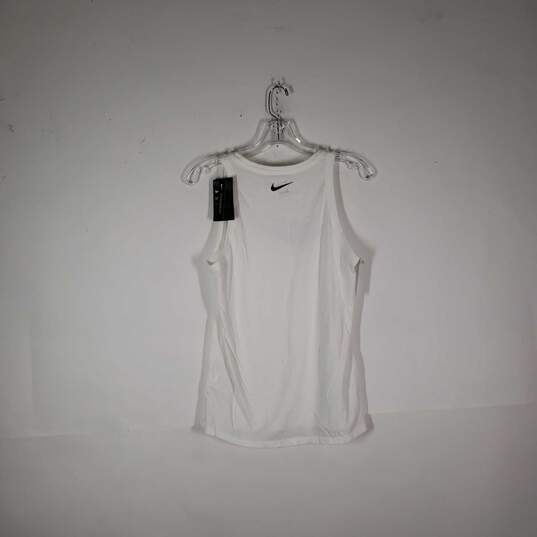 NWT Womens Dri-Fit Round Neck Sleeveless Pullover Activewear Tank Top Size Small image number 2