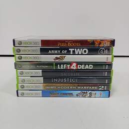 Bundle of 8 Assorted Xbox 360 Games