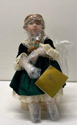 Emerald Memories 15 in Porcelain Decorative Designer Doll by Linda Mason alternative image