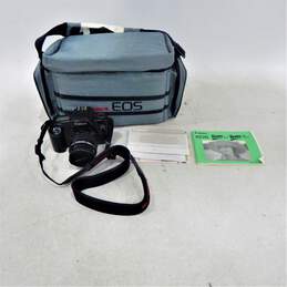 Canon EOS Rebel-S II 35mm SLR Film Camera w/ 35-80mm Lens, Bag & Manuals