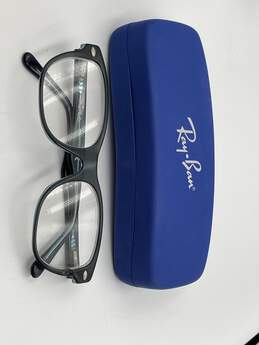 Unisex Adults Black Blue RY1555 Full Frame Rectangular Eyeglass With Case