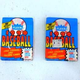 Fleer 1990 Baseball Trading Card Sets Sealed