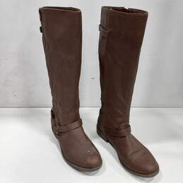 Brasher Women's Tall Side Zip Riding Boots Size 10