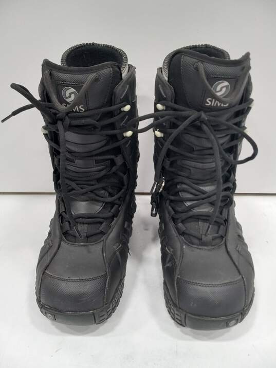 Sims Men's raider Liner Black Snowboarding Boots Size 11 image number 1