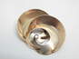 14k Yellow Gold Swirl Earring Enhancers 2.7g image number 5