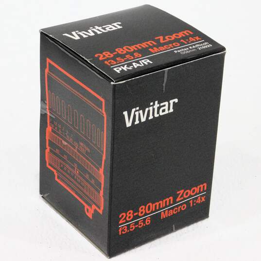Vivitar 28-80mm Zoom f3.5-5.6 Macro Lens For Pentax IOB image number 4