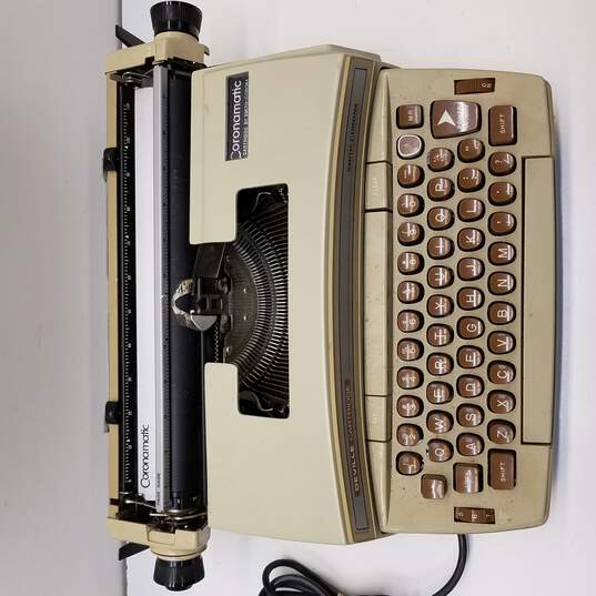 Smith Corona Coronamatic Deville Cartidge Typewriter image number 7