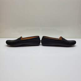 TOD'S Black Leather Slip On Loafers W/Box WM Size 38 alternative image
