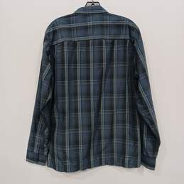 Kuhl Men's Blue Plaid Button Down Longsleeve Shirt Size L alternative image