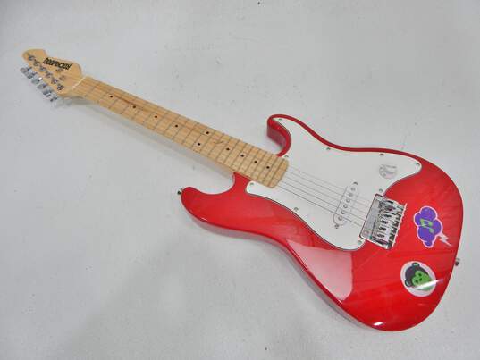 Rockwood Half Sized Electric Guitar w Gig Bag image number 3