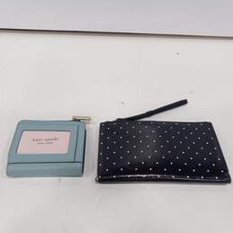 Kate Spade Black Wristlet & Green Bi-Fold Wallet 2pc Bundle alternative image
