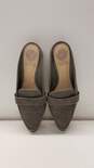 Vince Camuto Kaylana Gray Suede Perforated Mules Loafers US 8.5 image number 6