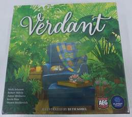 Sealed Verdant Spatial Puzzle Board Game Kickstarter Flatout Games AEG