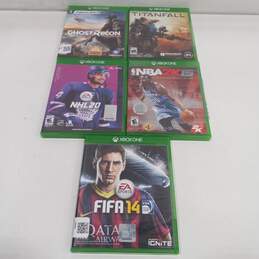 Bundle Of 5 Assorted Xbox One Games alternative image