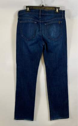 Joe's Mens Blue 5 Pocket Design Dark Wash Denim Straight Leg Jeans Size 33 alternative image