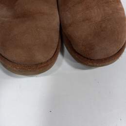 Women's Chestnut Suede Bailey Button Boots Size 7