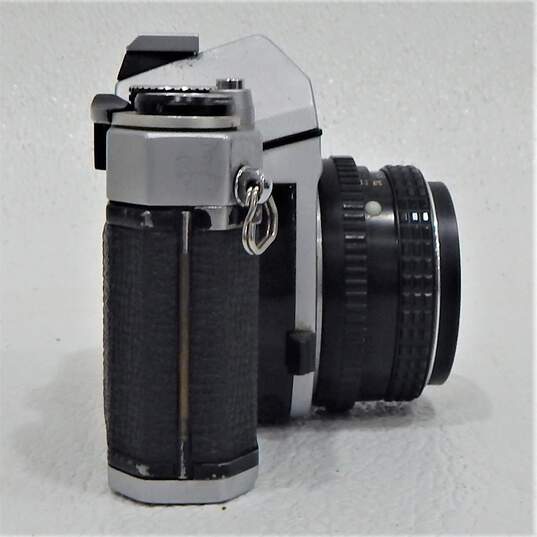 Asahi Pentax K1000 35mm Film Camera w/ 2 Extra Lens & Case image number 4