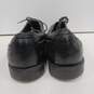 Mens 96-98724 Black Leather Lace Up Wing Tip Low Top Oxford Dress Shoes Size 12M image number 4