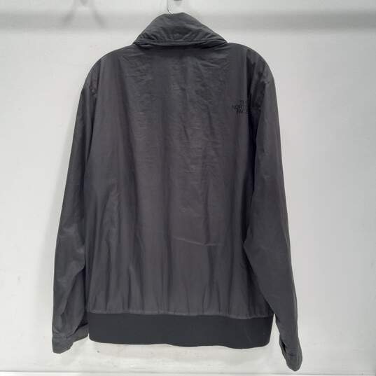 The North Face Black Windbreaker Jacket Men's Size L image number 2